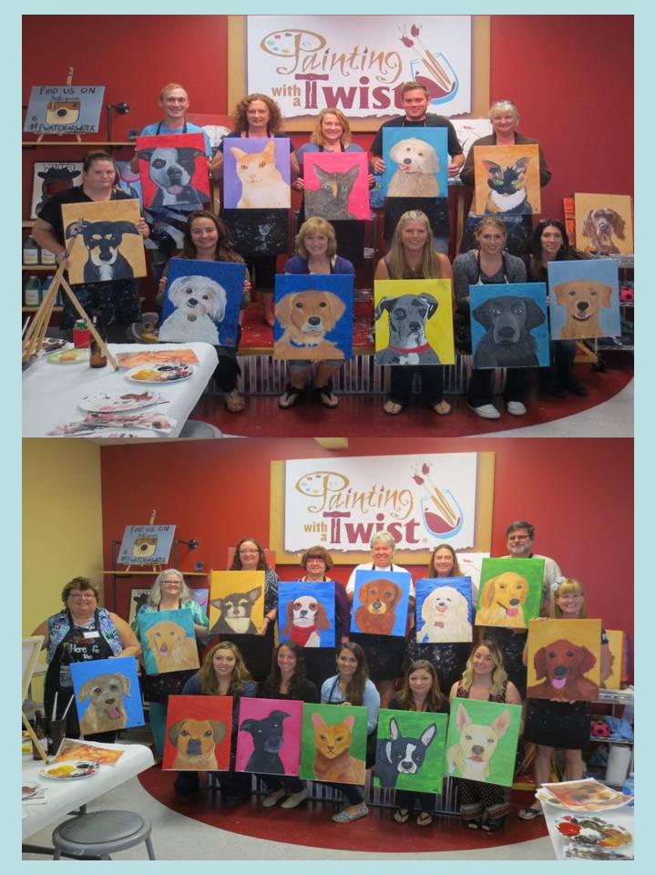 Painting with a twist 2016