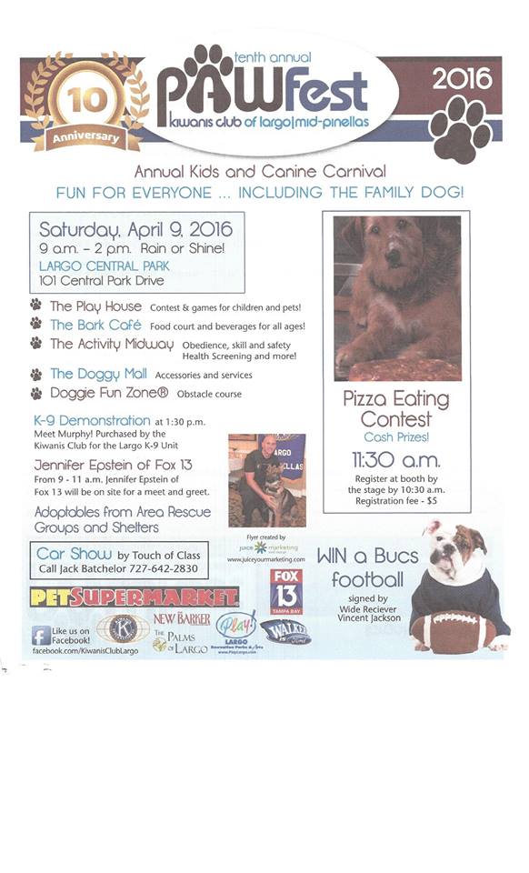 Pawfest 2016 flyer