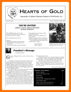 Jan–Mar 2000 newsletter cover