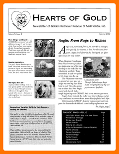 Summer 2002 newsletter cover