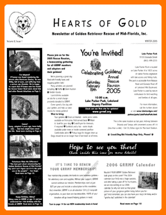 Winter 2005 newsletter cover