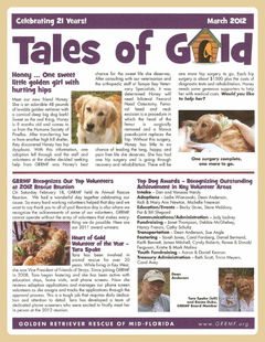 March 2012 newsletter cover