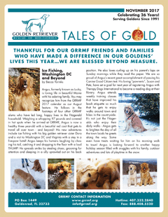 November 2017 newsletter cover