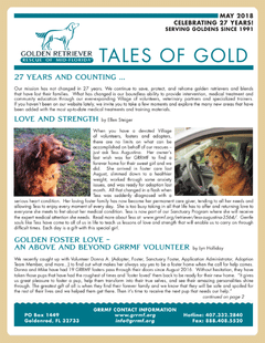 May 2018 newsletter cover